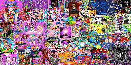 Final board of canvas 55