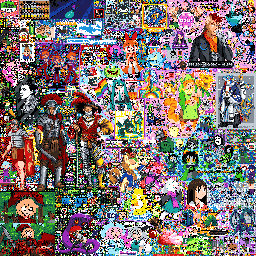 Final board of canvas 71