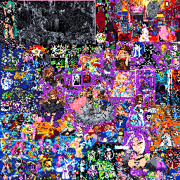 Final board of canvas 93